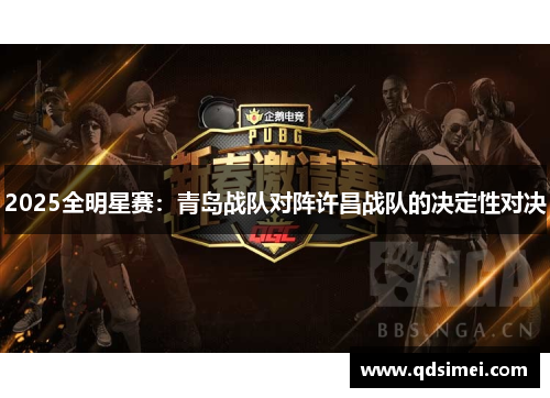 2025全明星赛：青岛战队对阵许昌战队的决定性对决